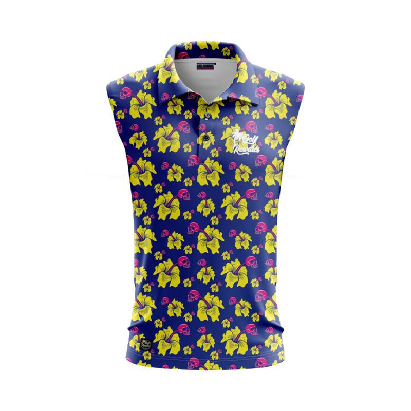 Skull Flower Polo