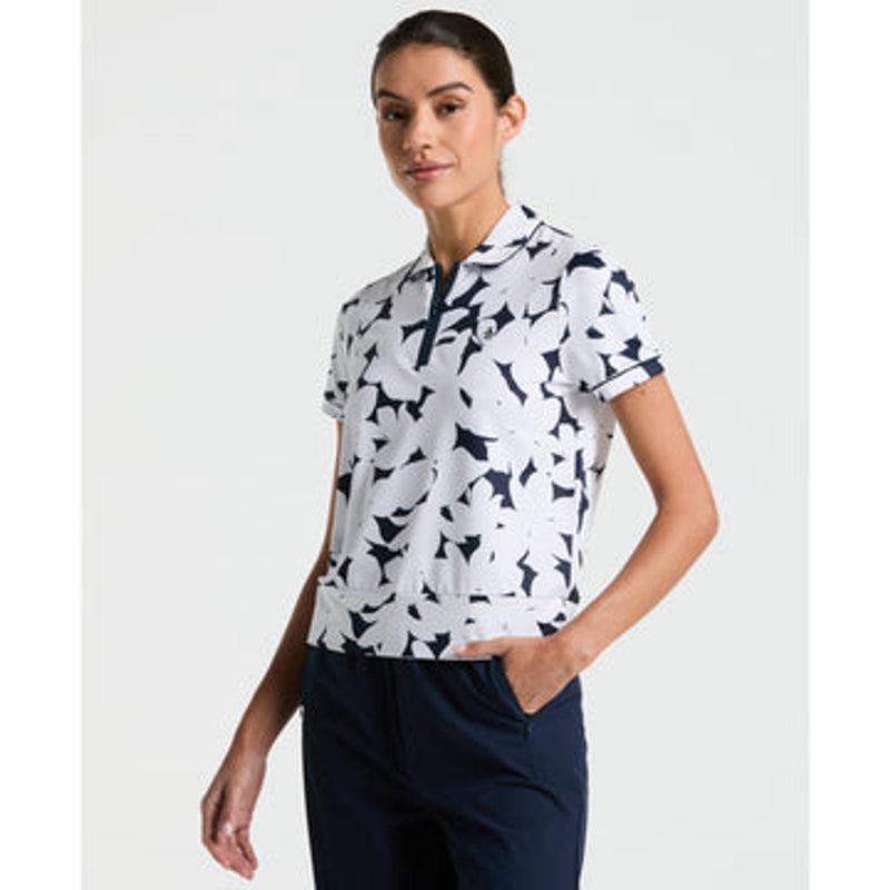 Riviera Floral Polo
