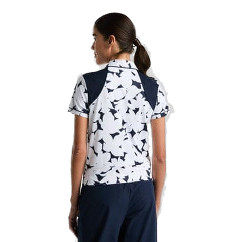 Riviera Floral Polo Damen