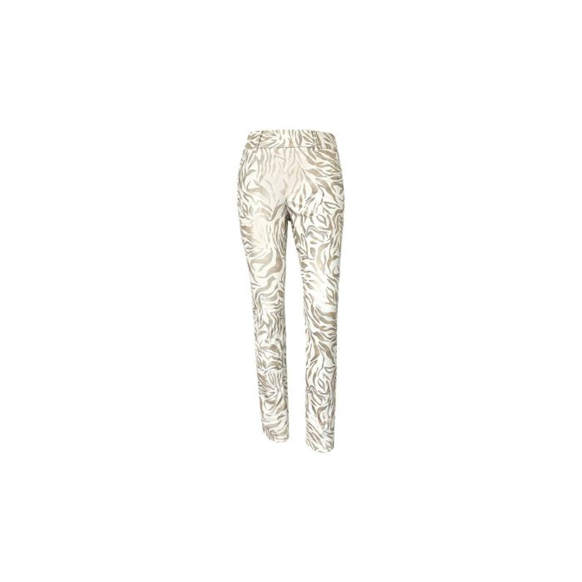 LUCY - Golden Print Jersey Golfhose