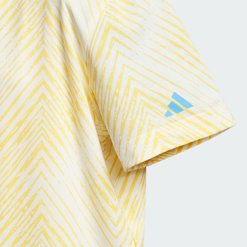 Printed Scripted Polo