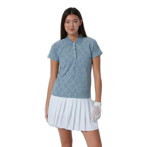 Terry Touch Ss Polo Shirt Damen