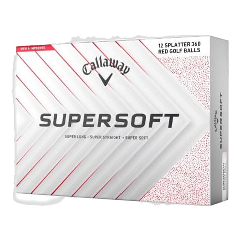 Supersoft 25 Splatter Golfbälle
