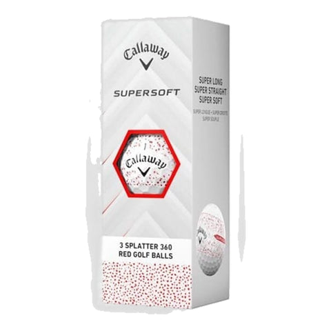 Supersoft 25 Splatter Golfbälle