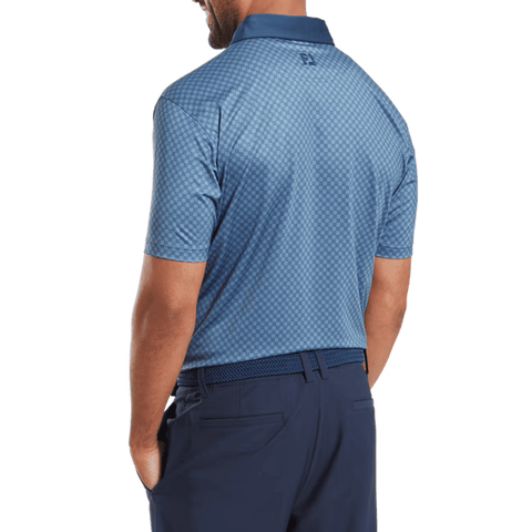 Checker Jacquard Polo