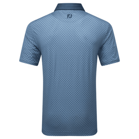 Checker Jacquard Polo