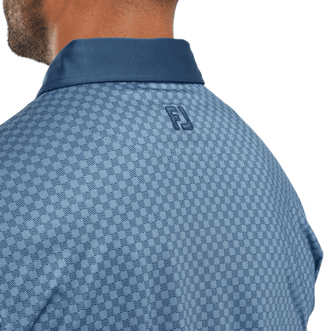 Checker Jacquard Polo