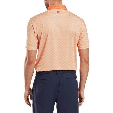 Checker Jacquard Polo
