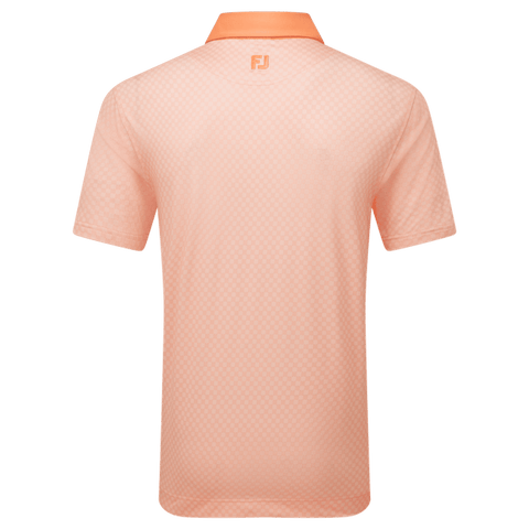 Checker Jacquard Polo