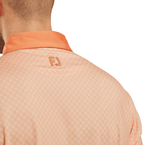 Checker Jacquard Polo