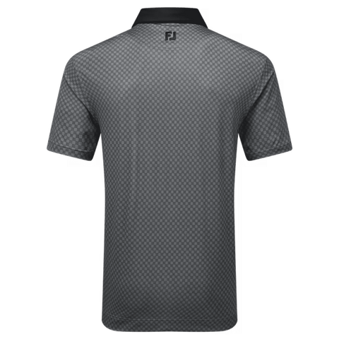 Checker Jacquard Polo
