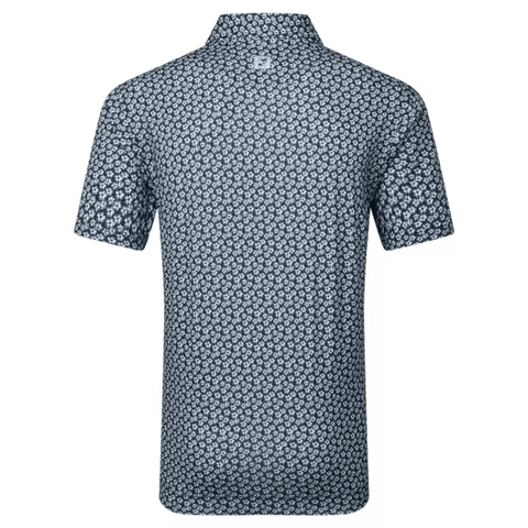Floral Sketch Print Polo