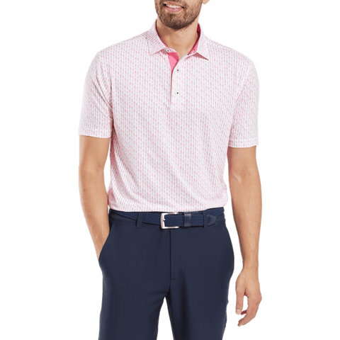 Figure Print Polo