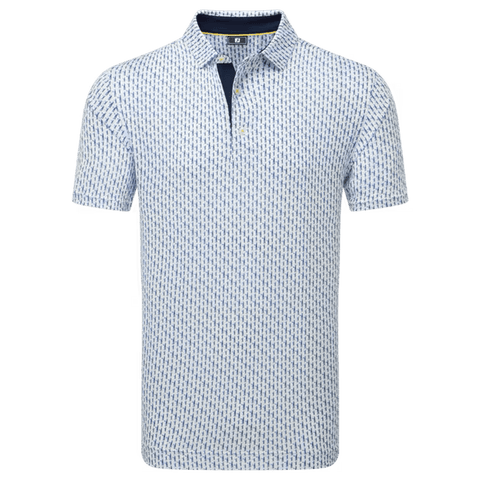 Figure Print Polo