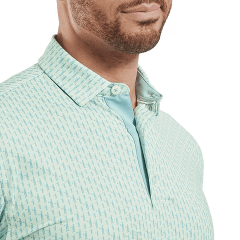 Figure Print Polo