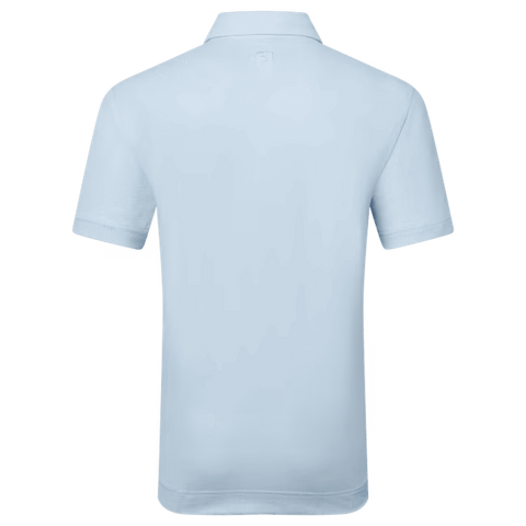 Etched Texture Print Polo