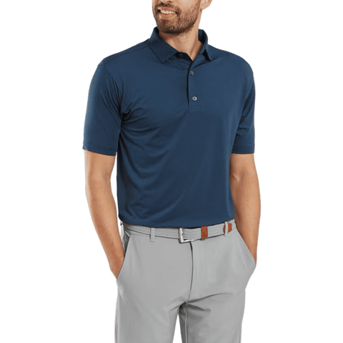 Micro Feeder Stripe Lisle Polo Herren
