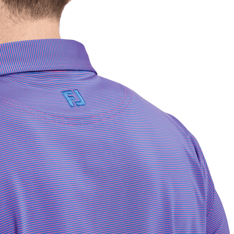 Micro Feeder Stripe Lisle Polo Herren