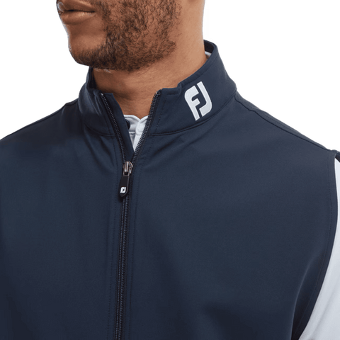 Full-Zip Knit Weste Herren