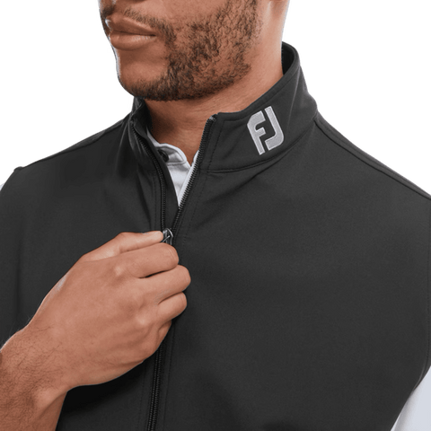 Full-Zip Knit Weste Herren