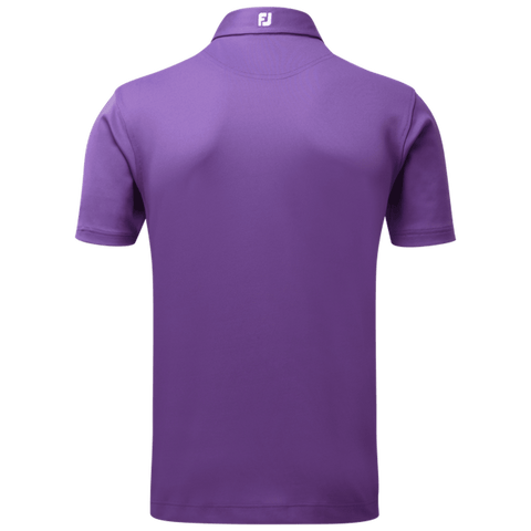 M Stretch Pique SS Polo Purple