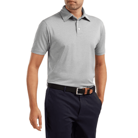 M Stretch Pique SS Polo Purple