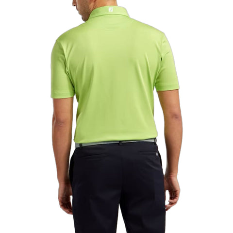 M Stretch Pique SS Polo Purple Herren