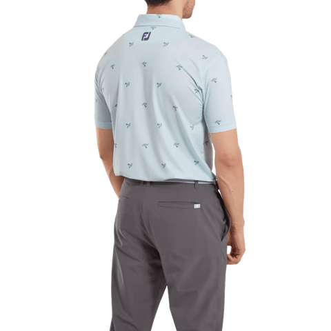 Thistle Print Polo