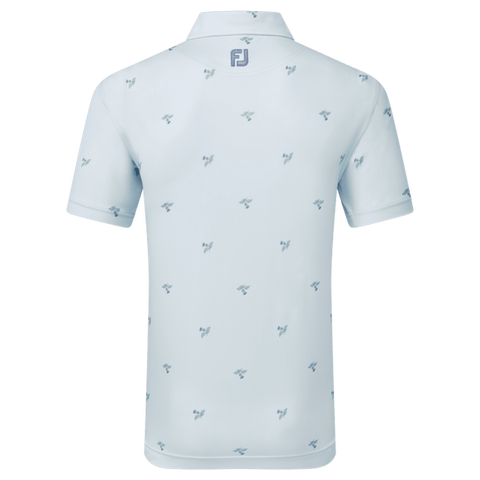 Thistle Print Polo