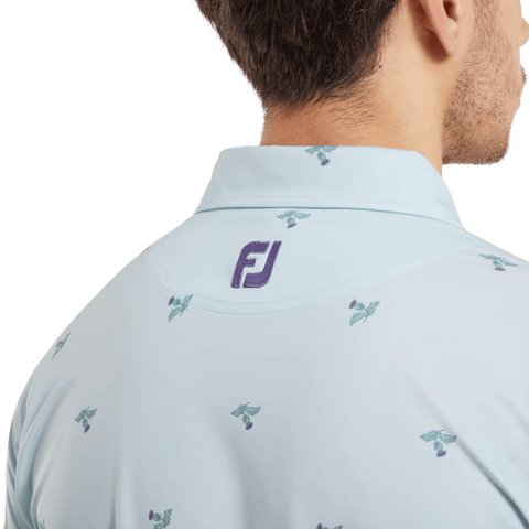 Thistle Print Polo