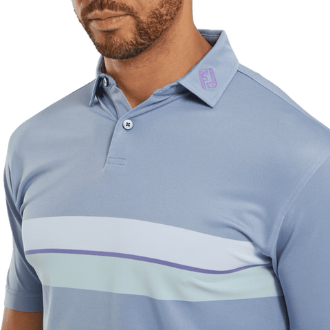 Double Chest Band Pique Polo
