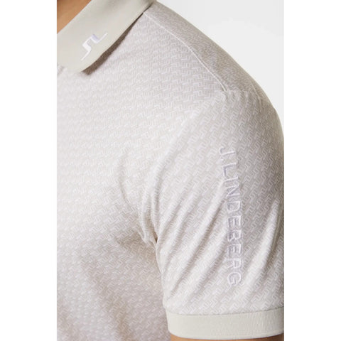 Tour Tech Print Polo Herren