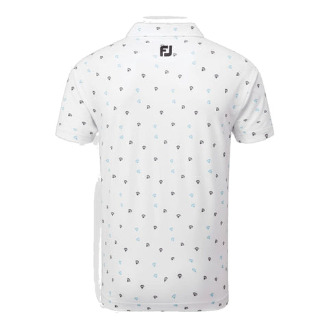 Parachute Print Polo Herren