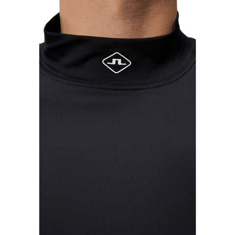 Til Hybrid Mid Layer Herren Schwarz Herren