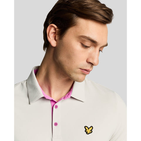 Contrast Placket Polo Shirt
