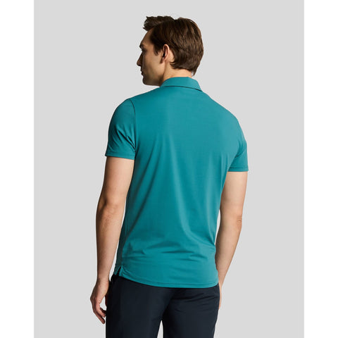 Contrast Placket Polo Shirt