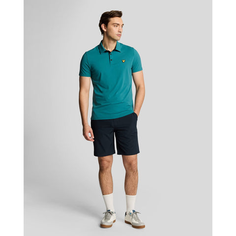 Contrast Placket Polo Shirt