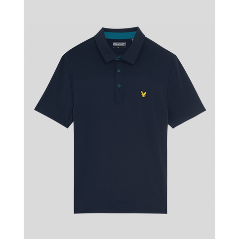 Contrast Placket Polo Shirt