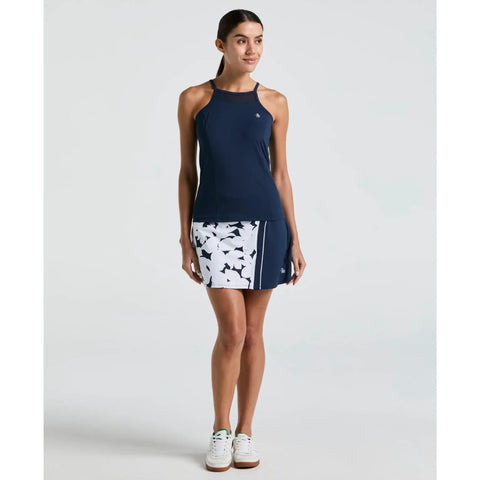 Riviera Floral 16" Blocked Skort