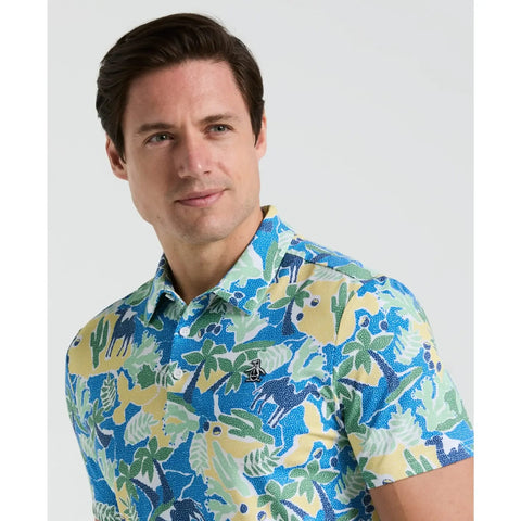 Ibiza Earl Print Polo