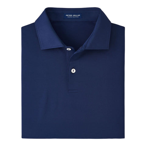 Solid Performance Jersey Polo Herren