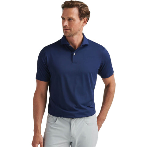 Solid Performance Jersey Polo Herren