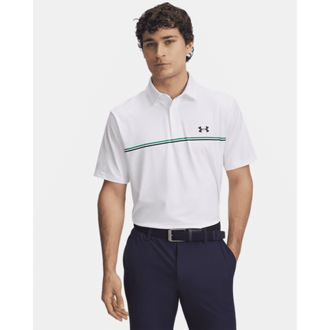 UA Playoff 3.0 Stripe Polo