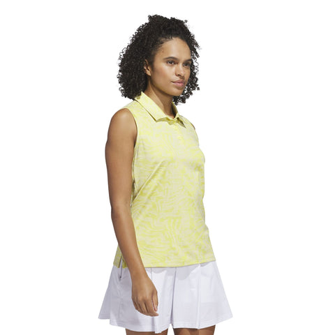 Ultimate365 Jacquard Sleeveless Polo