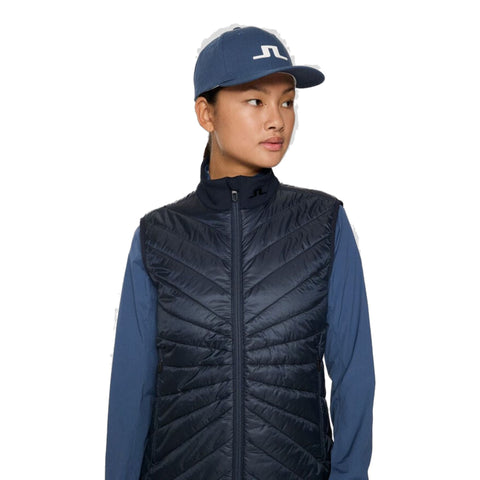 Madde Quilt Hybrid Weste Damen