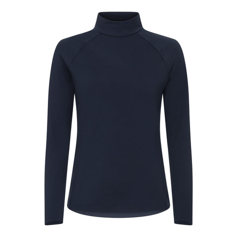 Warm High Collar Top Damen