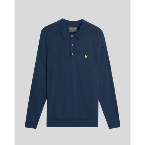 Golf Long Sleeve Knitted Polo