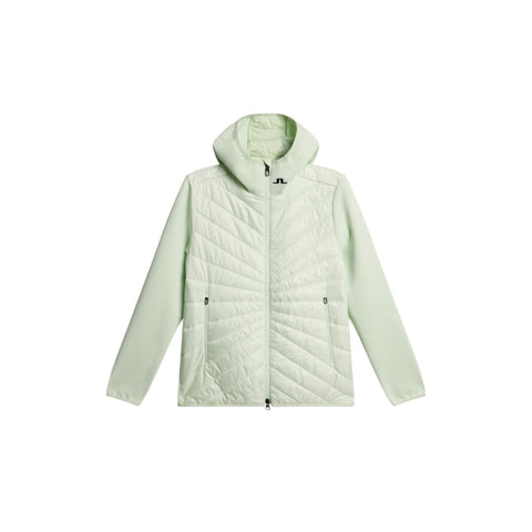 Madde Quilt Hybrid Kapuzenjacke