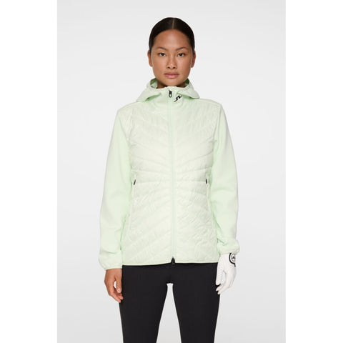 Madde Quilt Hybrid Kapuzenjacke