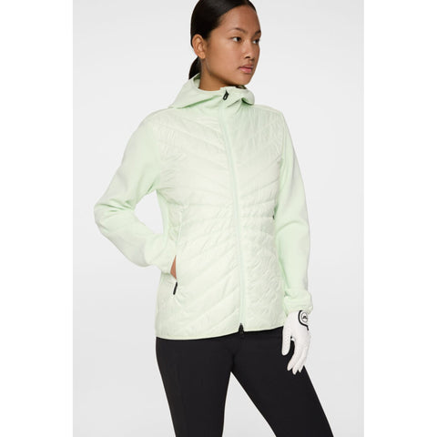 Madde Quilt Hybrid Kapuzenjacke